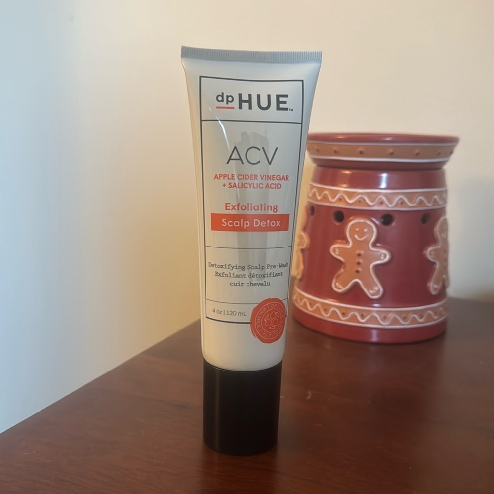 Dp HUE ACV Exfollating Scalp Detox New! Never Opened! 4. Oz.